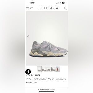 New Balance 9060 BRAND NEW in box M6.5/W8